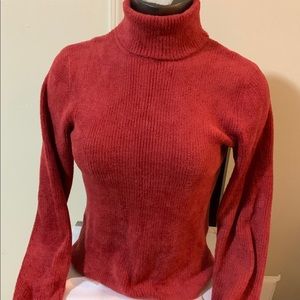 Talbots Petite Turtleneck Knit Sweater
